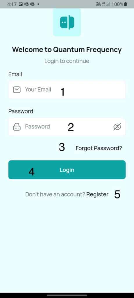 quantum frequency login